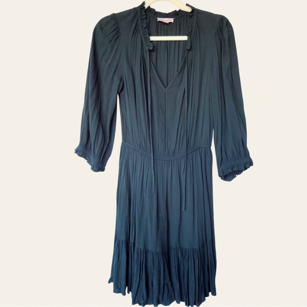Knox Rose Dark Green Long Sleeve Dress